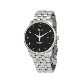 Mido Baroncelli Jubilee Automatic Chronometer Black Dial Mens Watch M0376081105200