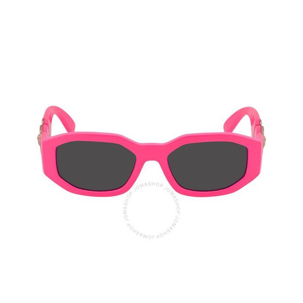 베르사체 베르사체 Versace Medusa Biggie Pink Geometric Unisex Sunglasses VE4361 531887 53