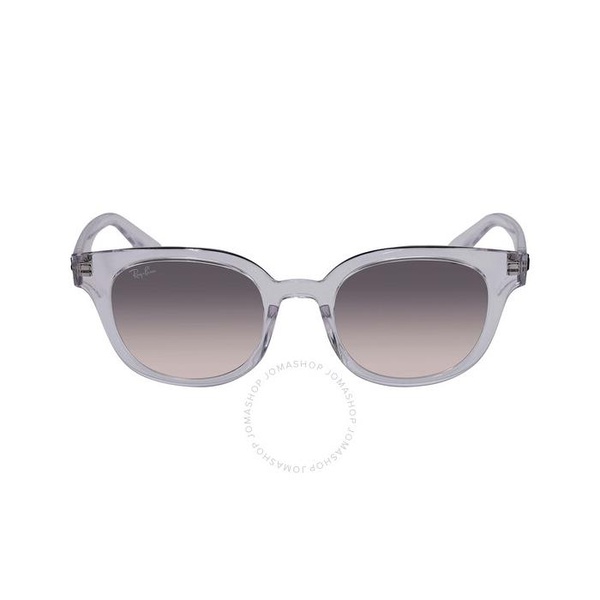  레이밴 Ray-Ban Light Grey Gradient Square Unisex Sunglasses RB4324F 644732 50