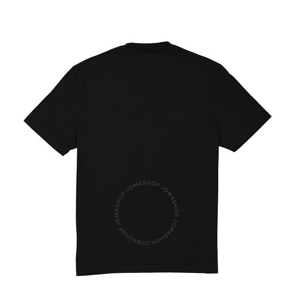 베르사체 베르사체 Versace Mens Black Medusa Head-Print T-Shirt 1006431-1A04393-1B000