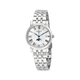 Tissot T-classic Quartz Carson Premium Lady Moonphase Watch T1222231103300