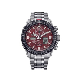 Citizen Promaster Perpetual Analog-Digital Red Dial Mens Watch JY8086-89X