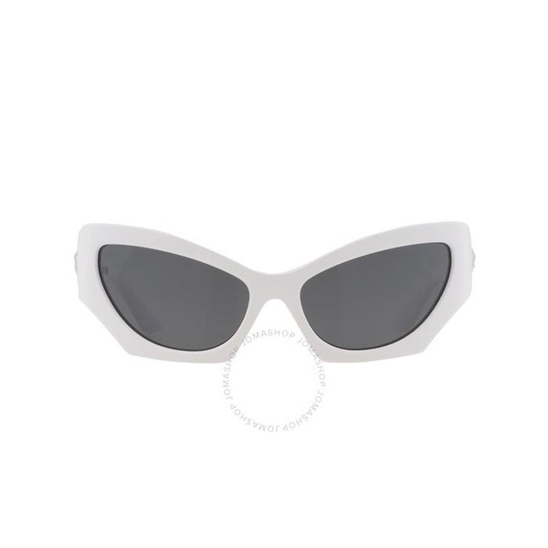 베르사체 베르사체 Versace Dark Grey Cat Eye Ladies Sunglasses VE4450 314/87 60