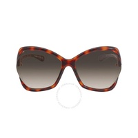 톰포드 Tom Ford Astrid Gradient Roviex Butterfly Ladies Sunglasses FT0579 53K 61