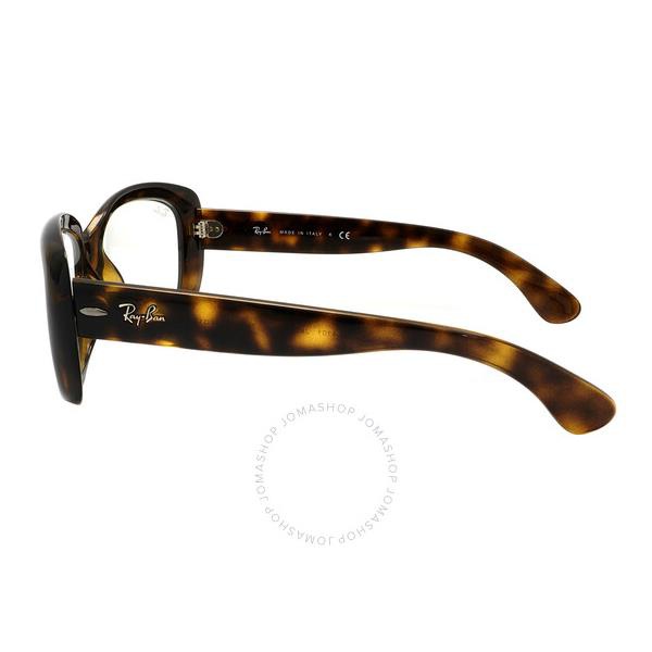  레이밴 Ray-Ban Jackie Ohh Blue Light CLear Butterfly Ladies Sunglasses RB4101 710/BF 58