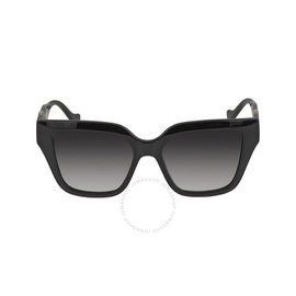 구찌 Gucci Grey Gradient Square Ladies Sunglasses GG1023S 008 54