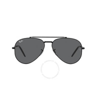 레이밴 Ray-Ban New Aviator Dark Gray Unisex Sunglasses RB3625 002/B1 58