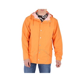레인스 Rains Orange Waterproof Lightweight Jacket 12010 ORN