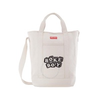 Kenzo Graphic Tote Bag in Ecru FD55SA901F35.03