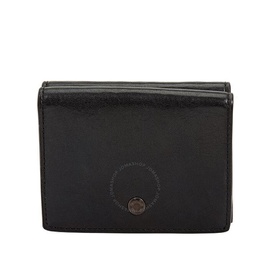 Coach Soft Leather Trifold Origami Coin Wallet 76299 BLK