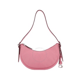 Coach Ladies Flower Pink Leather Luna Shoulder Bag CC439 LHVDT