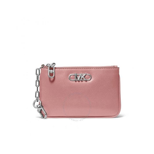 마이클 코어스 Michael Kors Ladies Royal Pink Parker Small Leather Zip Card Case 32F2S7PD1L-511