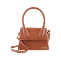 자크뮈스 Jacquemus Brown Leather Le Grand Chiquito Handbag 213BA003 3072 811