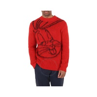 휴고 Hugo Boss Bright Red Bugs Bunny Artwork Looney Tunes Sweater 50485235-623
