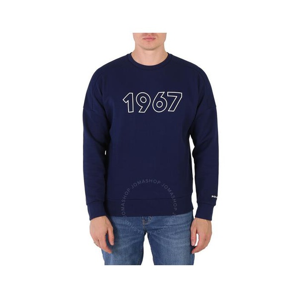 폴로랄프로렌 폴로 랄프 로렌 Polo Ralph Lauren Mens Blue 1967-logo Long Sleeve Sweatshirt 710780347001