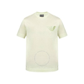 Emporio Armani Verde Cotton Eagle Logo Embroidered T-Shirt 3R1TZ3-1JSAZ-0594