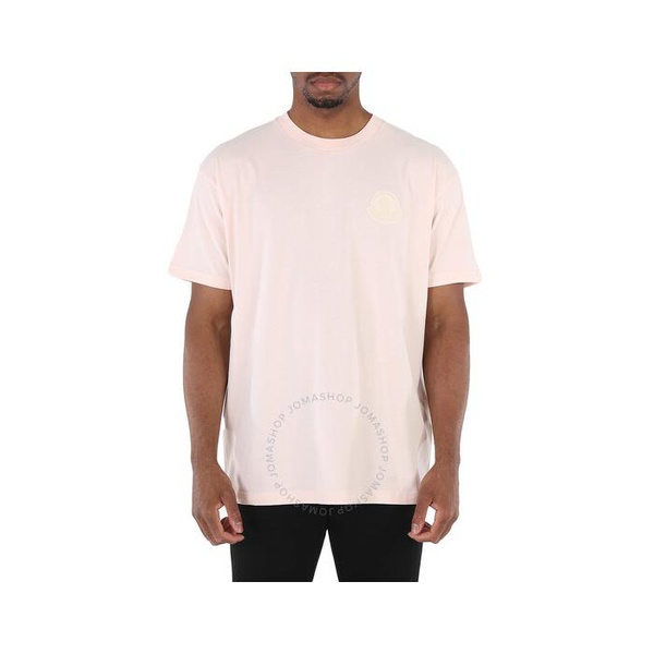 몽클레어 몽클레어 Moncler Light Pink Logo Patch Short-Sleeve T-Shirt H10928C00011-809KL-50L