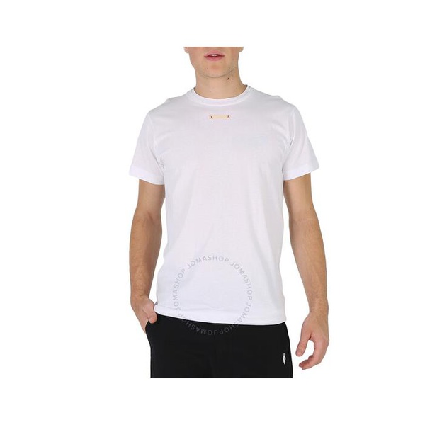 메종마르지엘라 메종마르지엘라 Maison Margiela White Patch Detail Cotton Jersey T-Shirt S50GC0667-S23867-100
