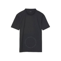발렌시아가 Balenciaga Black Super Tight Shiny Fitted T-Shirt 720458 TNVI2 1000