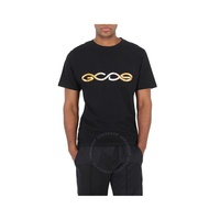 Gcds Reflective Logo Regular Cotton T-Shirt SS23M130654-02