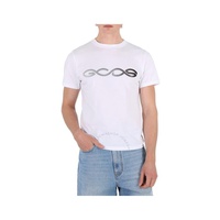 Gcds Reflective Logo Regular Cotton T-Shirt SS23M130654-01