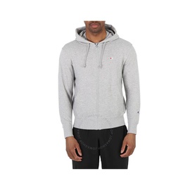 Champion Oxford Grey Logo Zip Hooded Sweatshirt C3-W104-070