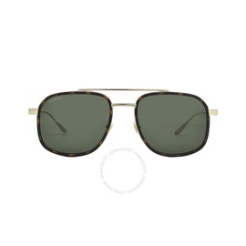 구찌 Gucci Green Navigator Mens Sunglasses GG1310S 002 56