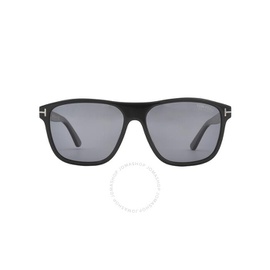 톰포드 Tom Ford Frances Polarized Smoke Square Mens Sunglasses FT1081-N 01D 58