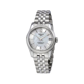 Tissot T-Classic Ballade Automatic Mother of Pearl Dial Ladies Watch T108.208.11.117.00