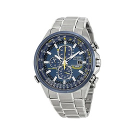 Citizen Eco Drive Blue Angels Chronograph Mens Watch AT8020-54L