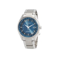 Citizen Perpetual World Time GMT Eco-Drive Blue Dial Mens Watch CB0270-87L