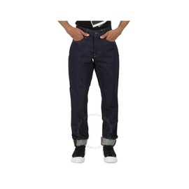 Ami Mens Denim Straight Fit Jeans P20HD001.600-402