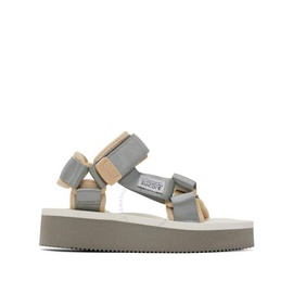 수이코크 Suicoke Ladies Depa-2PO Platform Sandals OG-022-2PO Gray x White