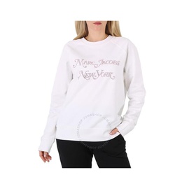 마크 제이콥스 Marc Jacobs Ladies New York Logo Sweatshirt C6000040-100