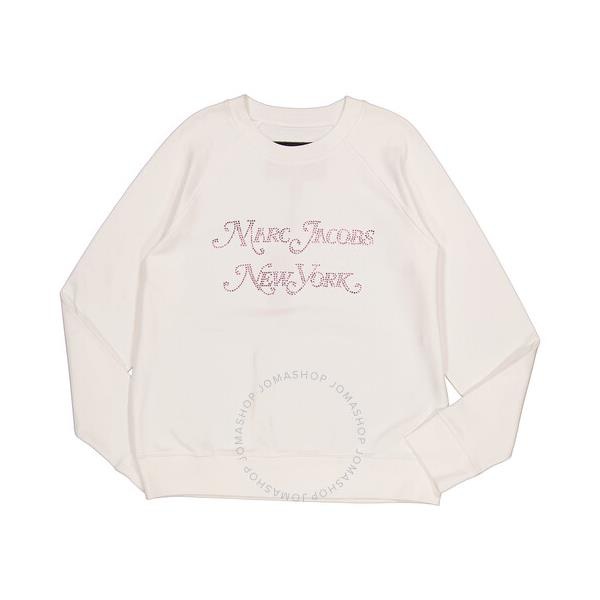 마크제이콥스 마크 제이콥스 Marc Jacobs Ladies New York Logo Sweatshirt C6000040-100