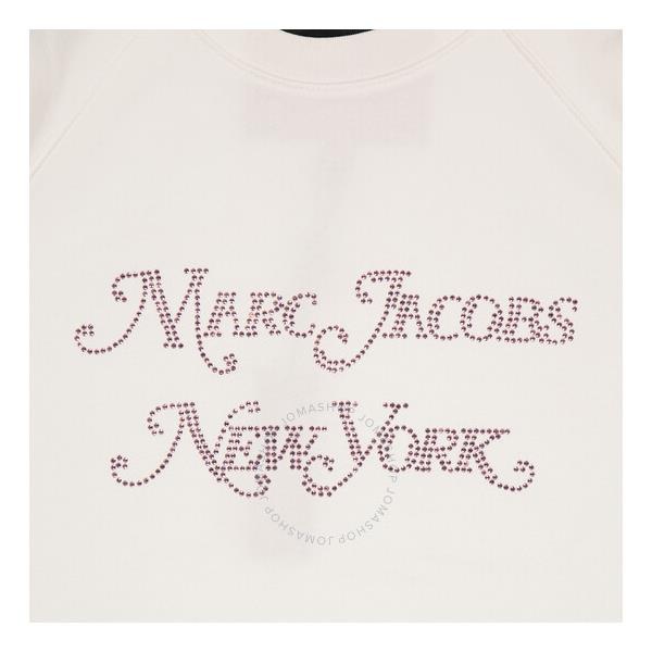 마크제이콥스 마크 제이콥스 Marc Jacobs Ladies New York Logo Sweatshirt C6000040-100