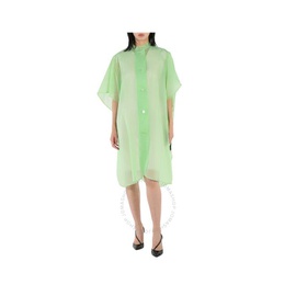 버버리 Burberry Ladies Mint Green Soft-touch Plastic Poncho 4547144