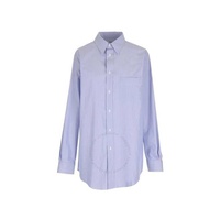 메종마르지엘라 Maison Margiela Light Blue Oversized Crisp Cotton Shirt SI0DL0001S54942485F
