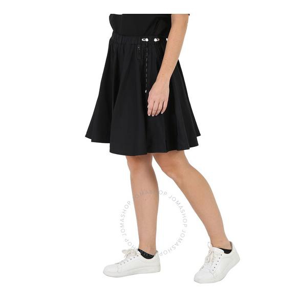 몽클레어 몽클레어 Moncler Black Gonna Gathered A-Line Mini Skirt H10932D00009-54543-999