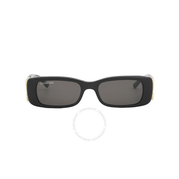 발렌시아가 발렌시아가 Balenciaga Grey Rectangular Ladies Sunglasses BB0096S 001 51