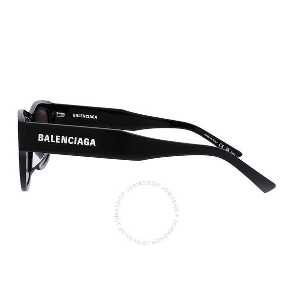 발렌시아가 발렌시아가 Balenciaga Grey Oval Mens Sunglasses BB0164S 001 57