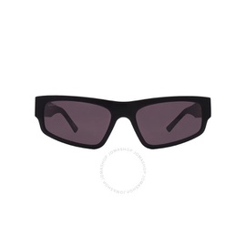 발렌시아가 Balenciaga Grey Browline Unisex Sunglasses BB0305S 001 56
