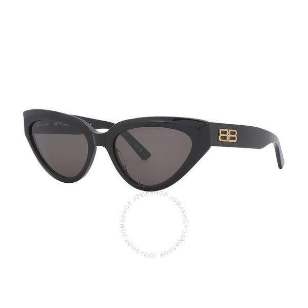 발렌시아가 발렌시아가 Balenciaga Grey Cat Eye Ladies Sunglasses BB0270S 001 56