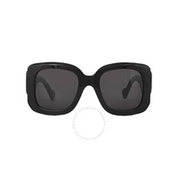 발렌시아가 Balenciaga Grey Square Ladies Sunglasses BB0069S 001 53