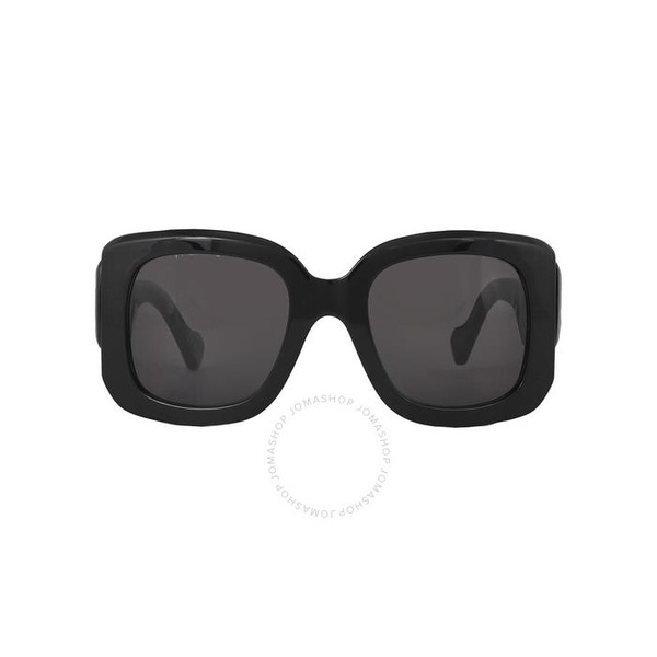 발렌시아가 발렌시아가 Balenciaga Grey Square Ladies Sunglasses BB0069S 001 53