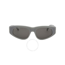발렌시아가 Balenciaga Grey Cat Eye Ladies Sunglasses BB0095S 015 53