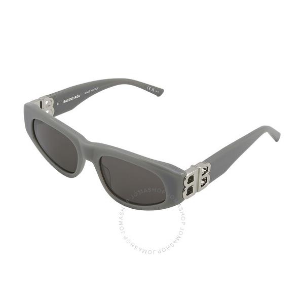 발렌시아가 발렌시아가 Balenciaga Grey Cat Eye Ladies Sunglasses BB0095S 015 53