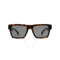 베르사체 Versace Dark Gray Rectangular Mens Sunglasses VE4445 108/87 54