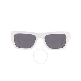 베르사체 Versace Dark Gray Rectangular Mens Sunglasses VE4416U 314/87 53