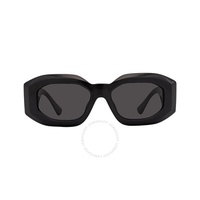 베르사체 Versace Dark Grey Irregular Mens Sunglasses VE4425U 536087 54